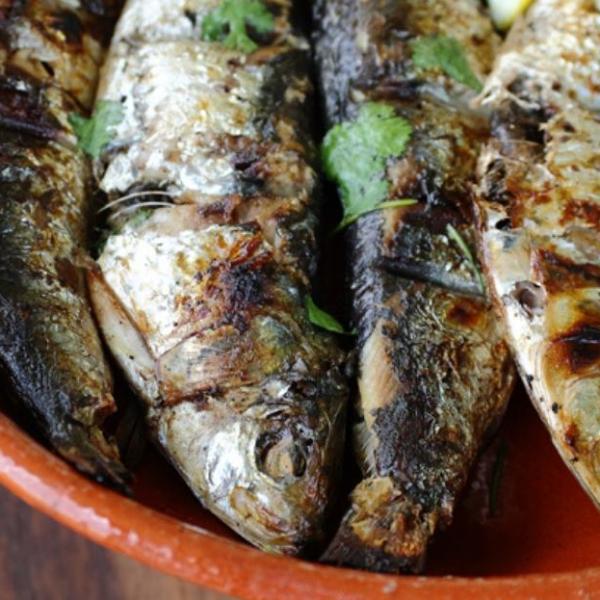Portuguese-Style Grilled Sardines