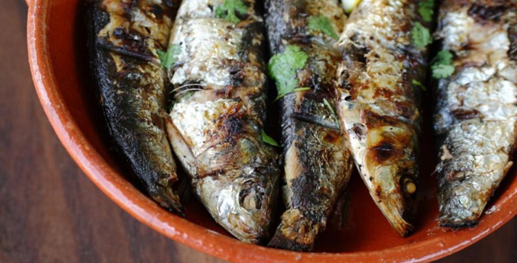 Portuguese-Style Grilled Sardines © Food Loves Beer